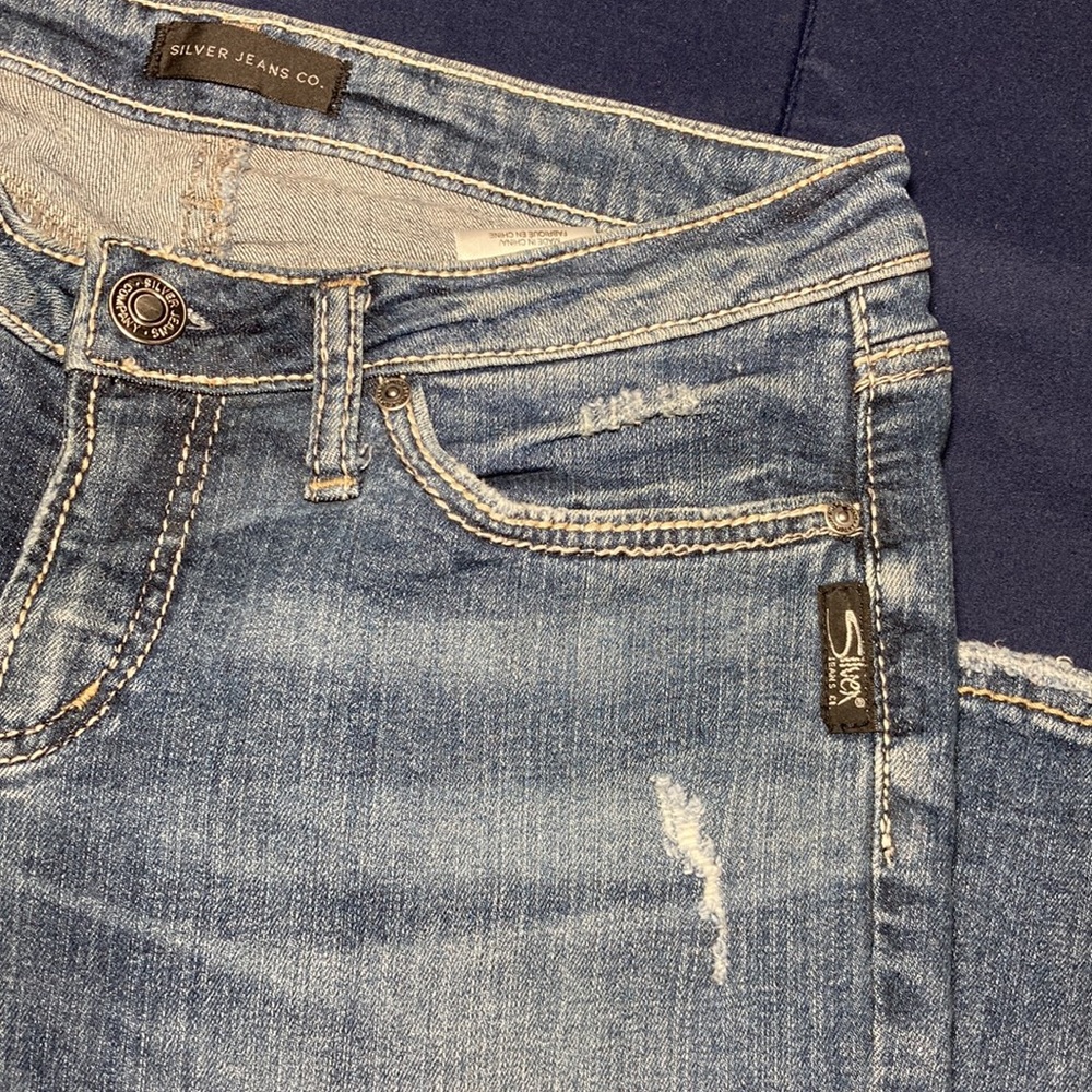 Tuesday Bootcut Silver Jeans W28//L35 - Picture 4 of 6